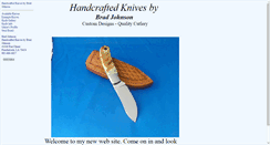 Desktop Screenshot of bradjohnsonknives.blademakers.com