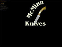 Tablet Screenshot of mcminnknives.blademakers.com