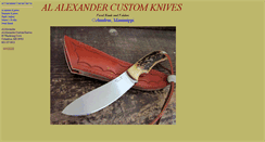 Desktop Screenshot of aablades.blademakers.com