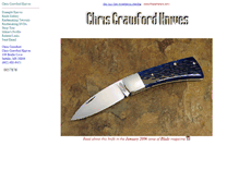 Tablet Screenshot of chriscrawfordknives.blademakers.com