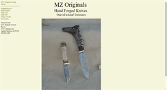 Desktop Screenshot of mzoriginals.blademakers.com