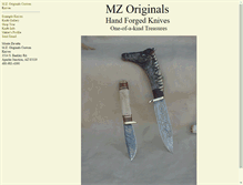 Tablet Screenshot of mzoriginals.blademakers.com