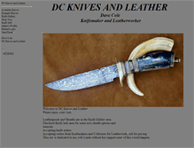 Tablet Screenshot of dcknivesandleather.blademakers.com